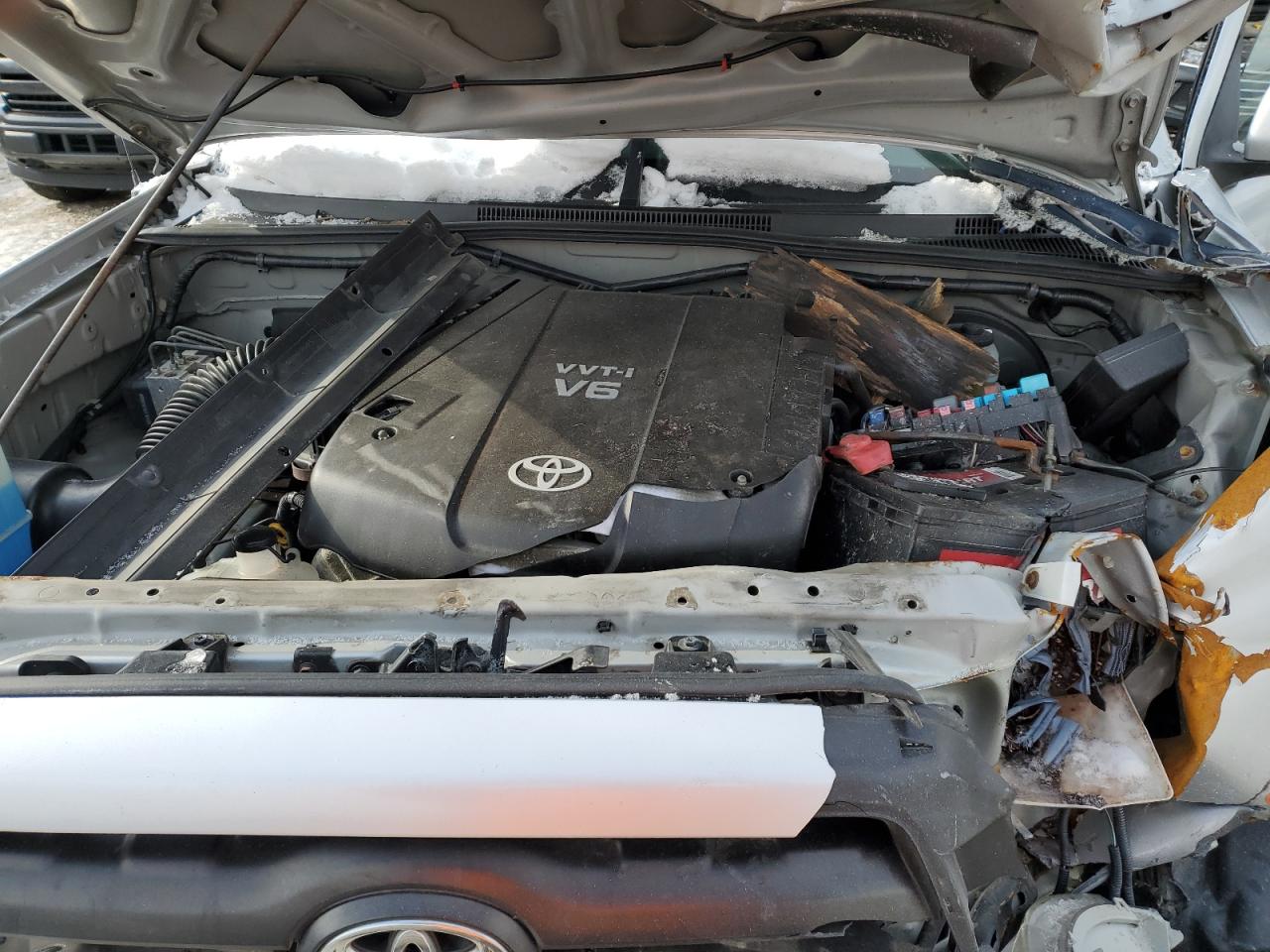 2005 Toyota Tacoma VIN 5TELU42N05Z048641 Copart auction photo, front end damage thumbnail 11