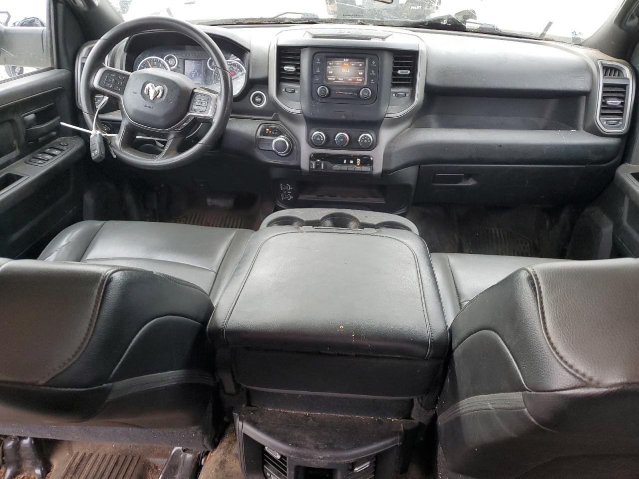 2021 RAM 2500 VIN 3C6UR5CJ8MG678335 Copart auction photo, all over damage thumbnail 8