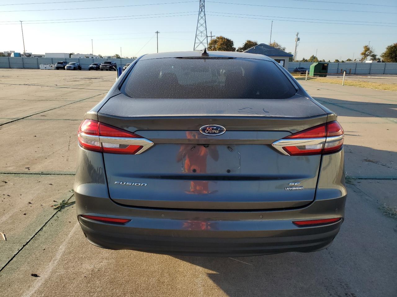 2020 Ford Fusion VIN 3FA6P0LU1LR153937 Copart auction photo, front end / minor dent/scratches damage thumbnail 6