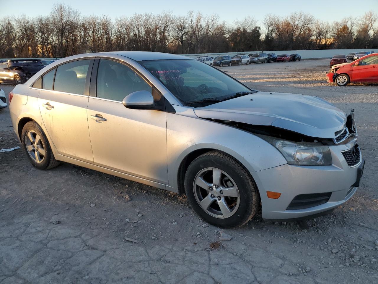 2014 Chevrolet Cruze VIN 1G1PC5SB3E7257274 Copart auction photo, front end / minor dent/scratches damage thumbnail 4