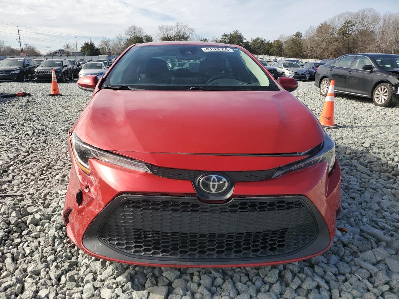 2021 Toyota Corolla VIN 5YFEPMAE6MP237879 Copart auction photo, all over damage thumbnail 5