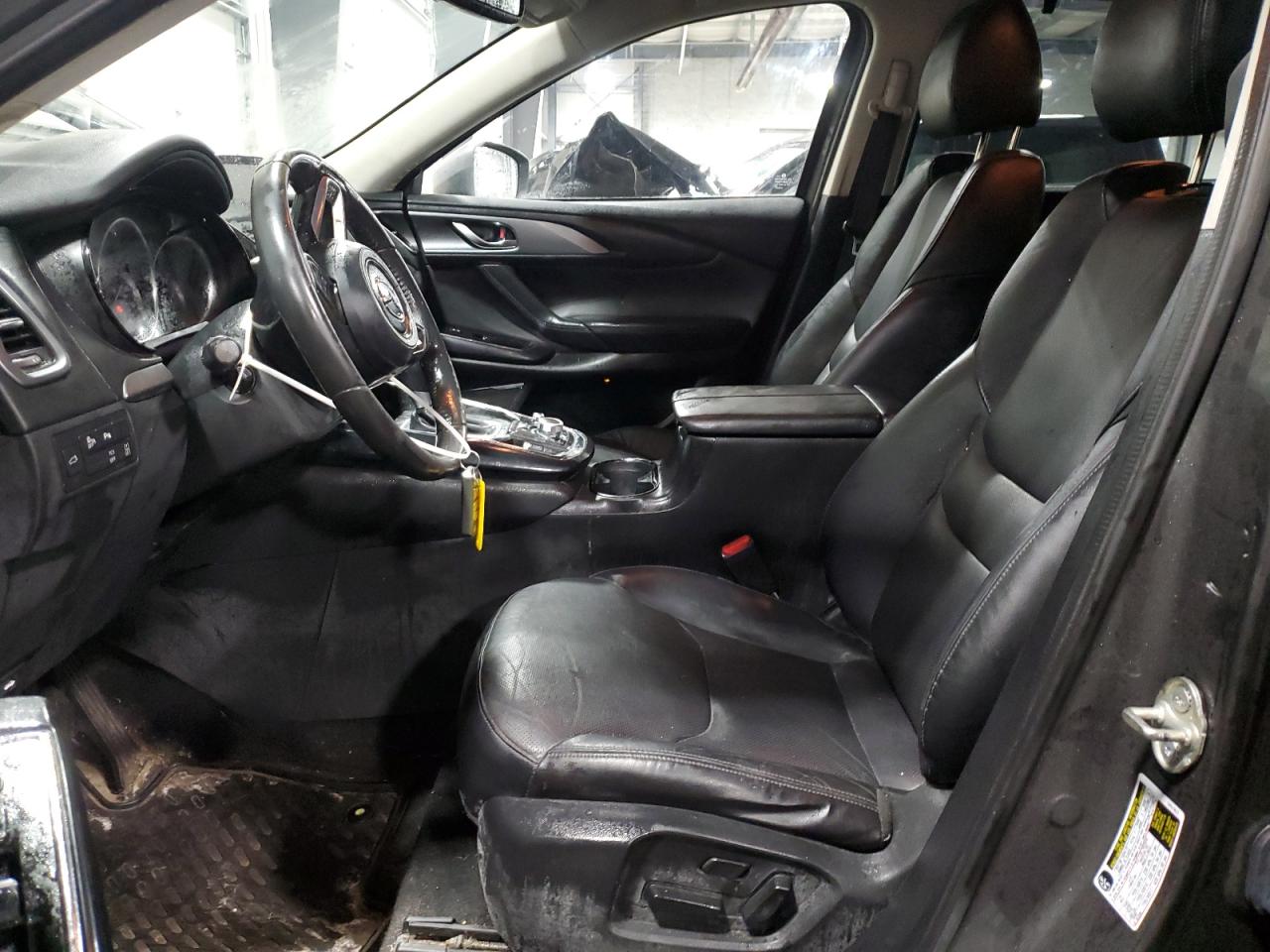 2017 Mazda CX-9 VIN JM3TCBCY9H0133909 Copart auction photo, front end / side damage thumbnail 7