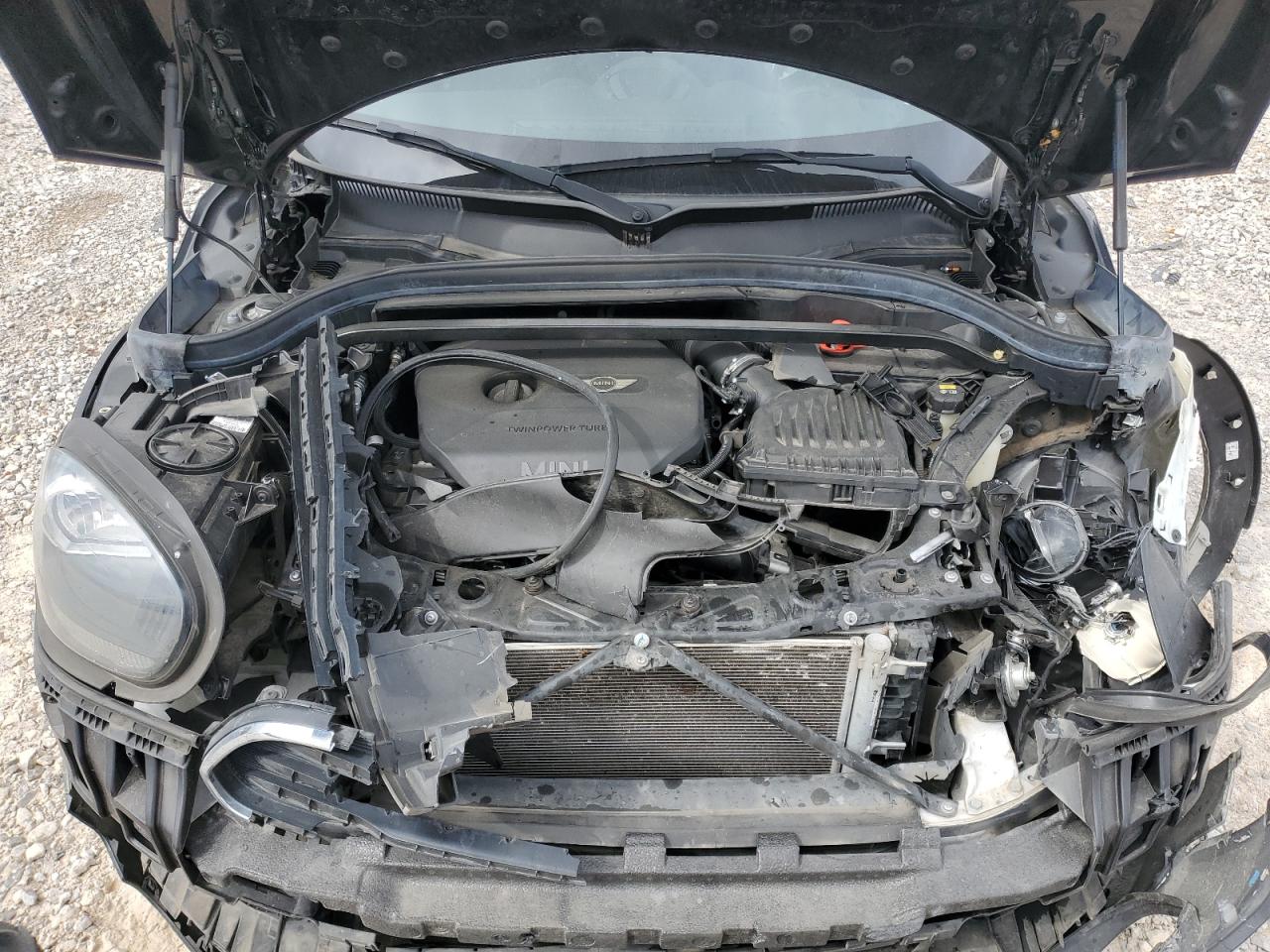 2019 MINI Cooper VIN WMZYS7C54K3F46978 Copart auction photo, front end damage thumbnail 11