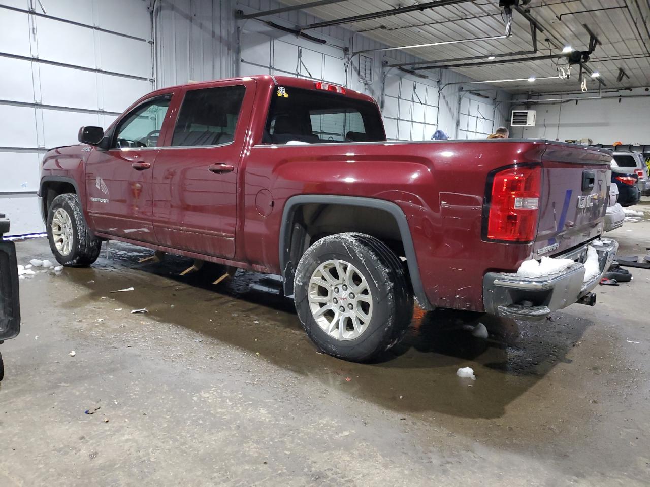 2014 GMC Sierra VIN 3GTU2UEC5EG289093 Copart auction photo, side / all over damage thumbnail 2