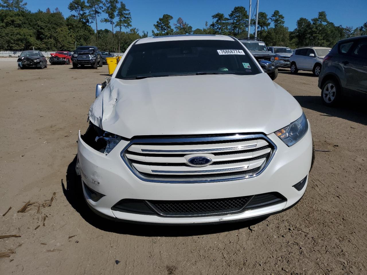 2013 Ford Taurus VIN 1FAHP2F88DG112734 Copart auction photo, side damage thumbnail 5