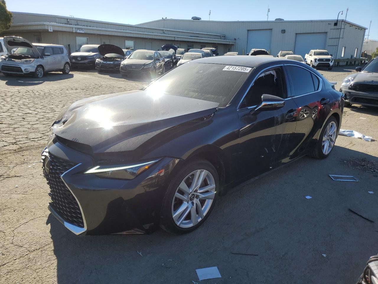 2021 Lexus IS VIN JTHAA1D21M5110663