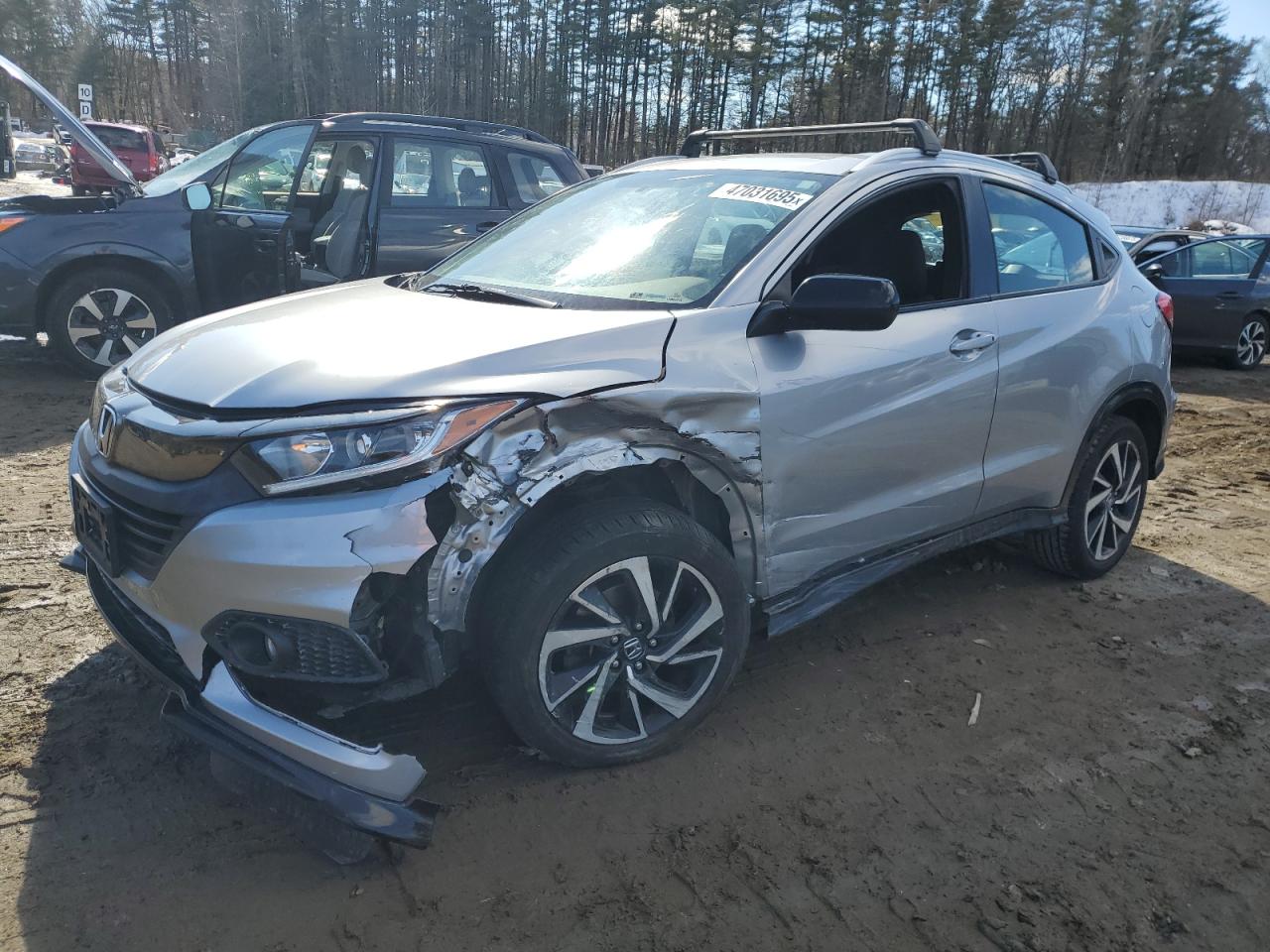 2019 Honda HR-V VIN 3CZRU6H14KG729963