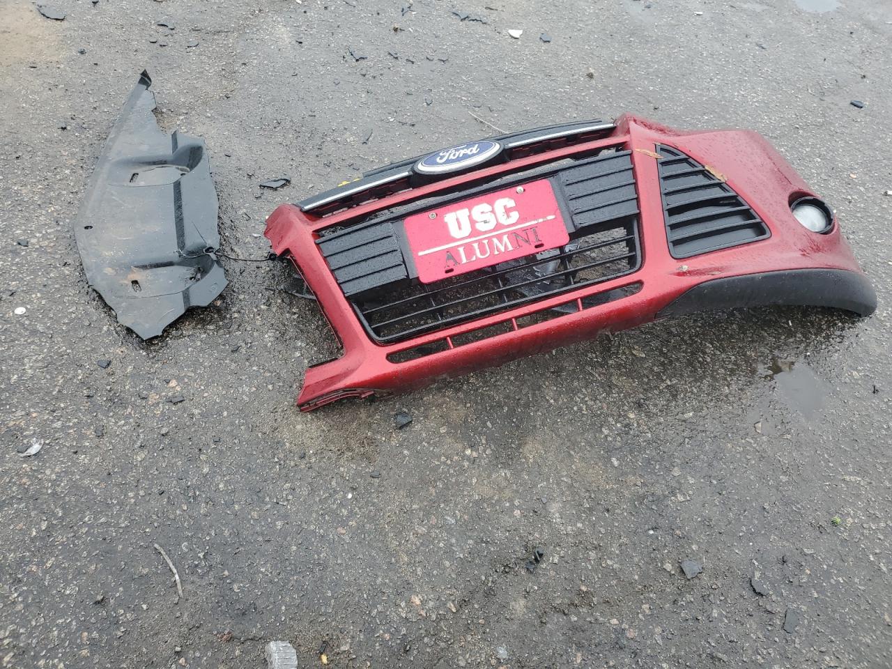 2014 Ford Focus VIN 1FADP3J24EL216363 Copart auction photo, front end damage thumbnail 12