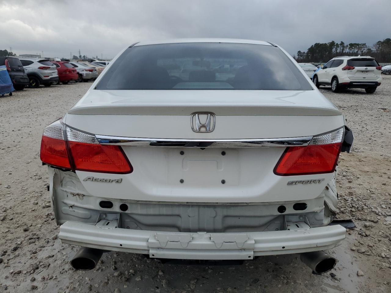 2013 Honda Accord VIN 1HGCR2F54DA275793 Copart auction photo, rear end damage thumbnail 6