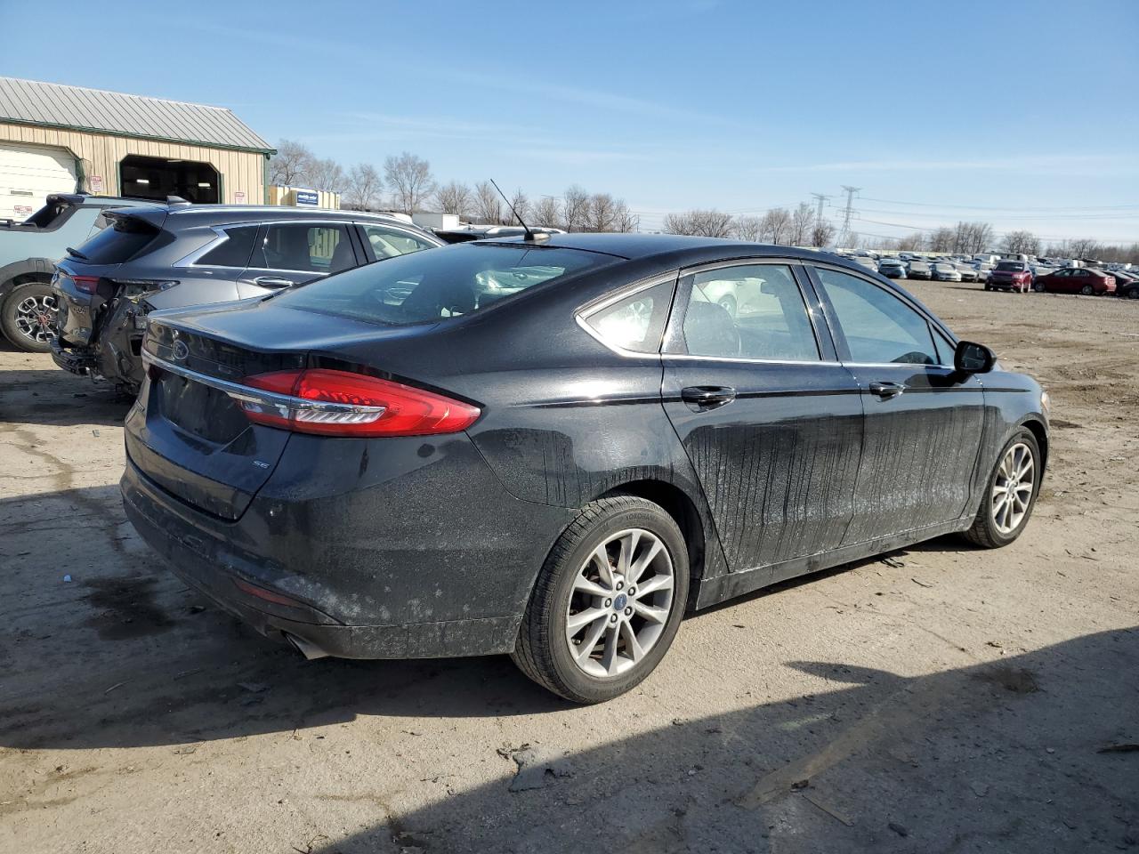 2017 Ford Fusion VIN 3FA6P0H70HR417224 Copart auction photo, front end damage thumbnail 3