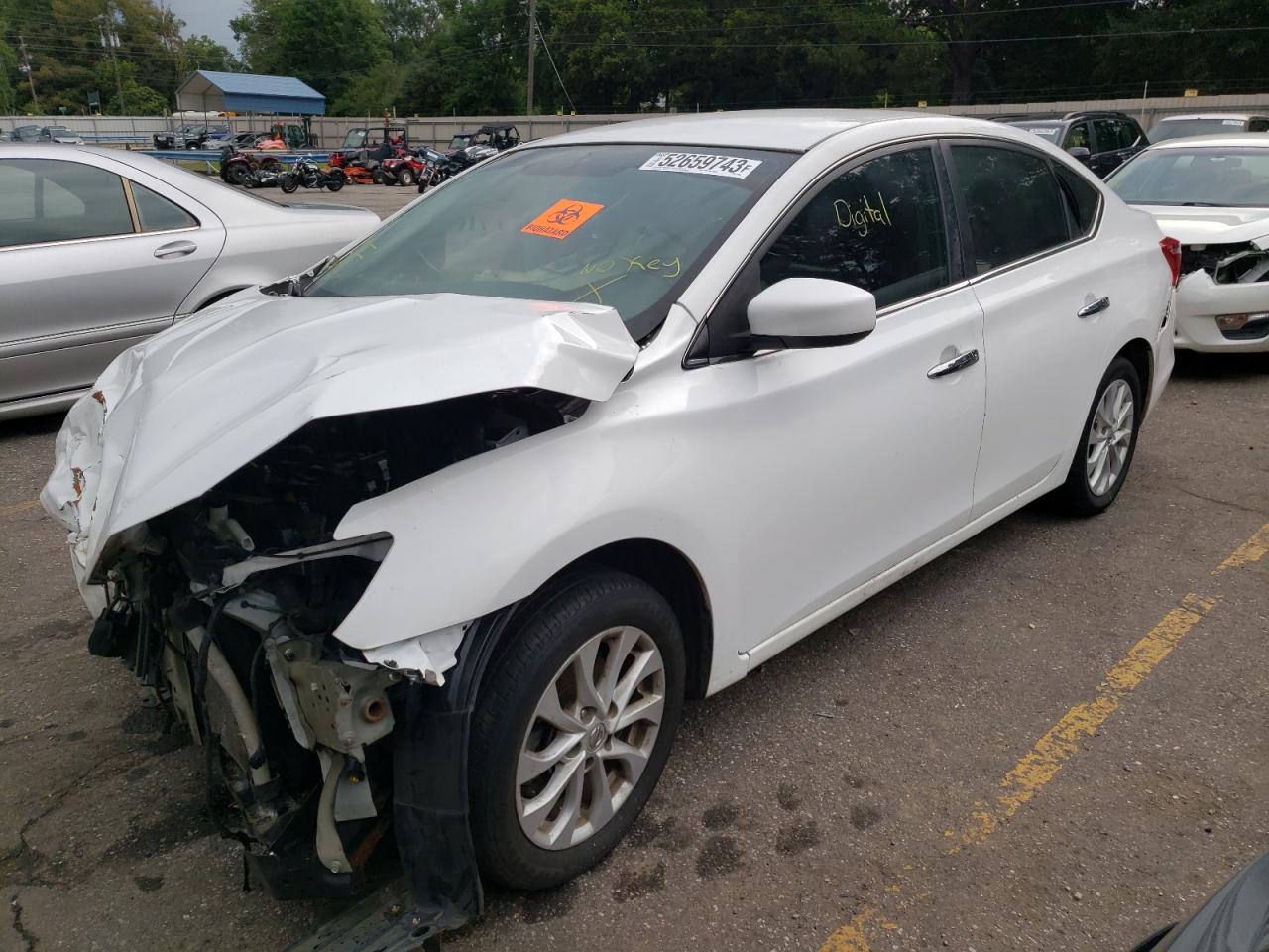 2019 Nissan Sentra VIN 3N1AB7AP7KY229080