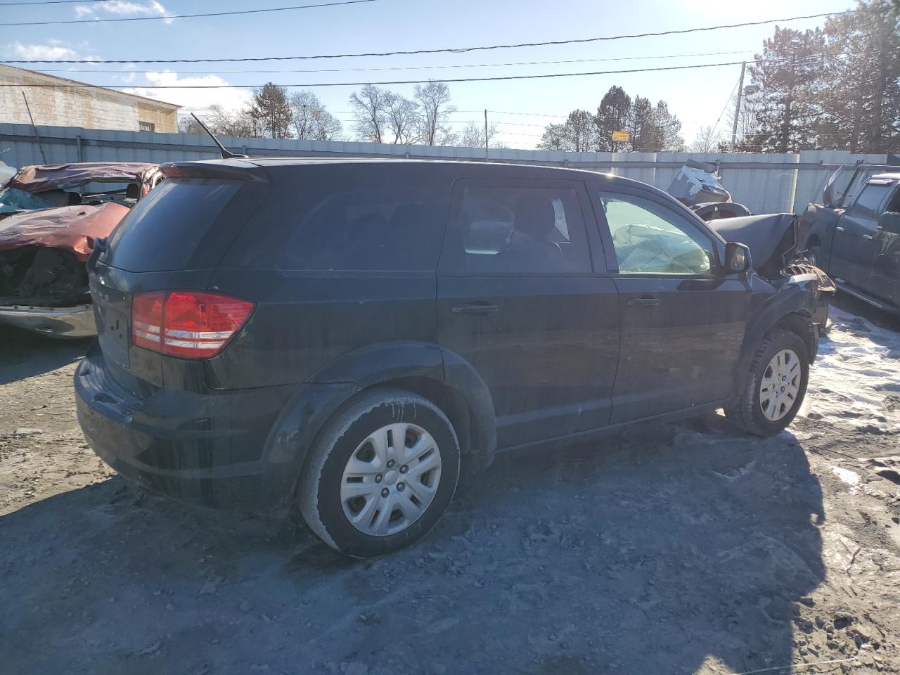 2014 Dodge Journey VIN 3C4PDCAB5ET308392 Copart auction photo, front end / mechanical damage thumbnail 3