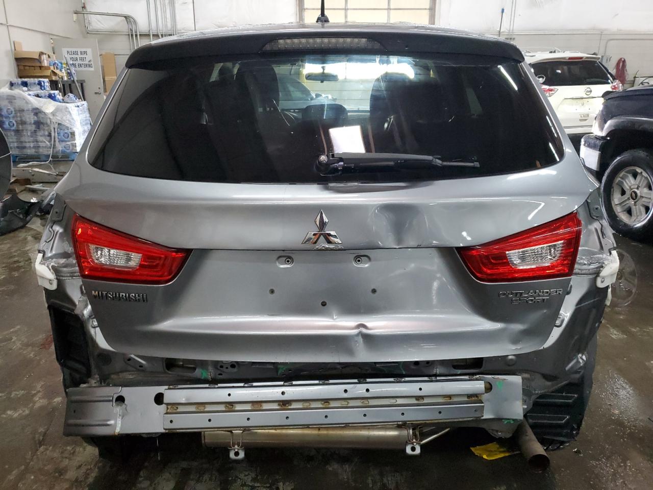 2014 Mitsubishi Outlander VIN 4A4AP3AU9EE020768 Copart auction photo, front end / rear end damage thumbnail 6