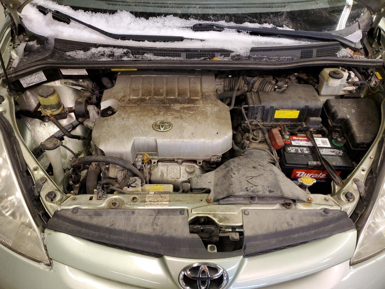 2008 Toyota Sienna VIN 5TDZK23C88S111200 Copart auction photo, side / rear end damage thumbnail 12