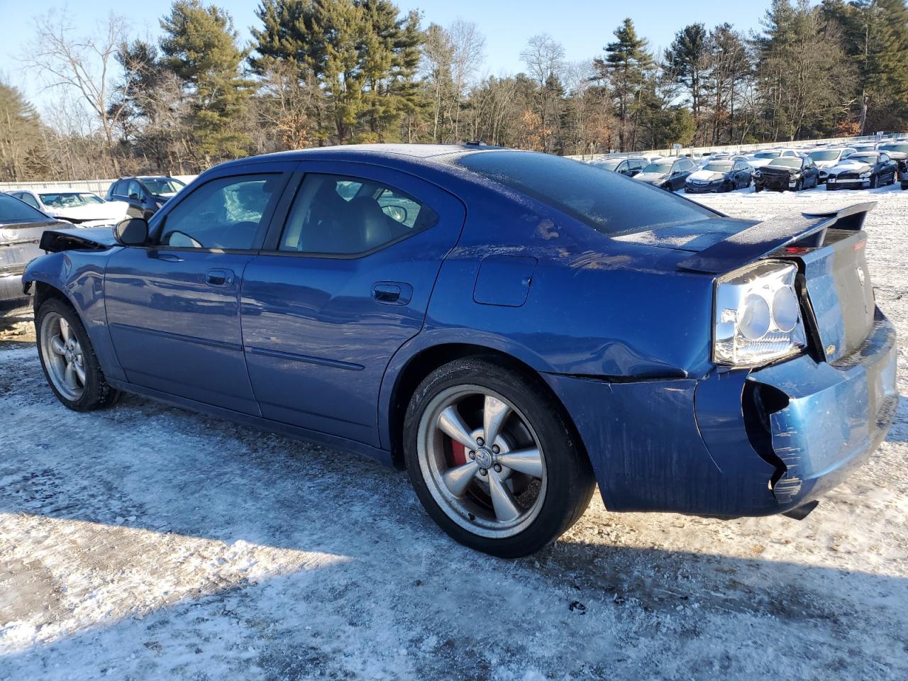 2010 Dodge Charger VIN 2B3CA5CT2AH202589 Copart auction photo, front end / rear end damage thumbnail 2