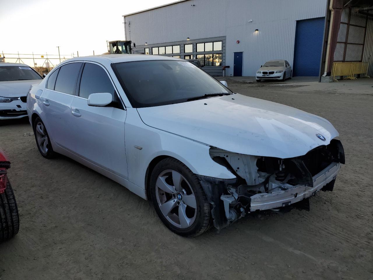 2006 BMW 5er VIN WBANE53536CK90315 Copart auction photo, front end damage thumbnail 4