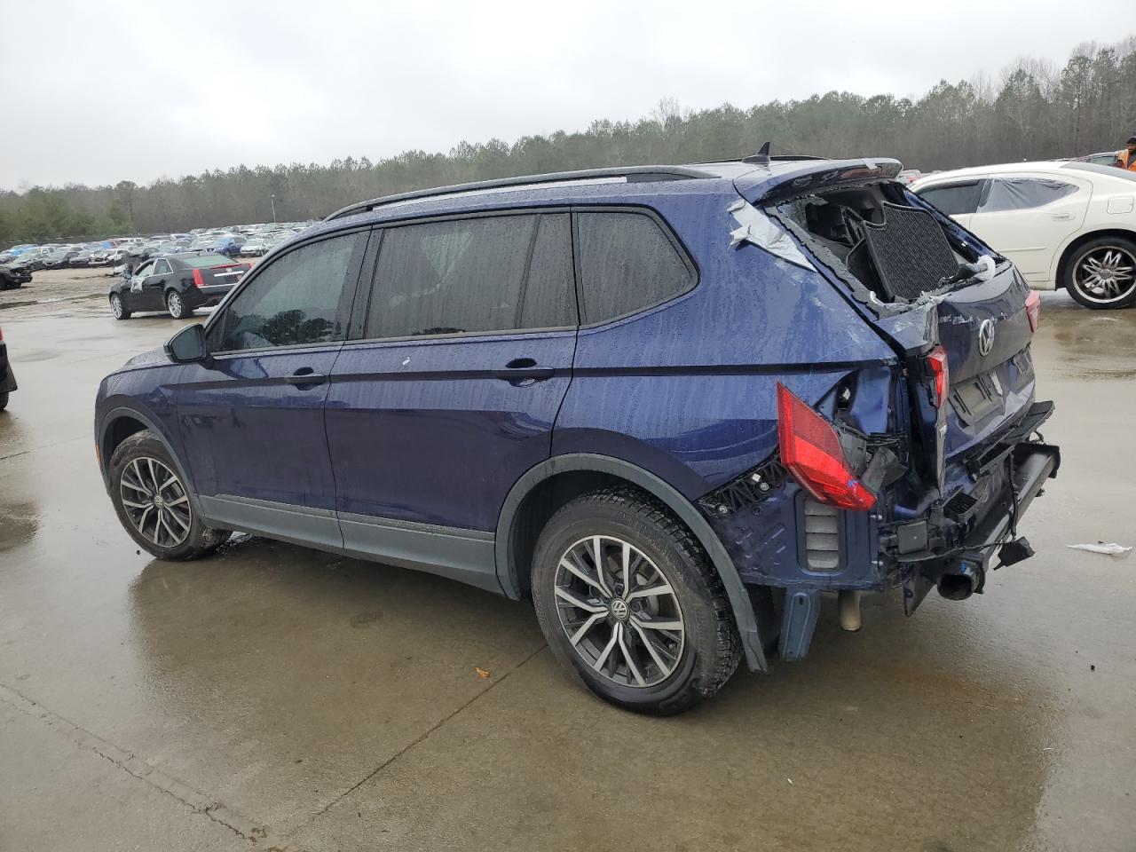 2021 Volkswagen Tiguan VIN 3VV1B7AX7MM065841 Copart auction photo, rear end damage thumbnail 2