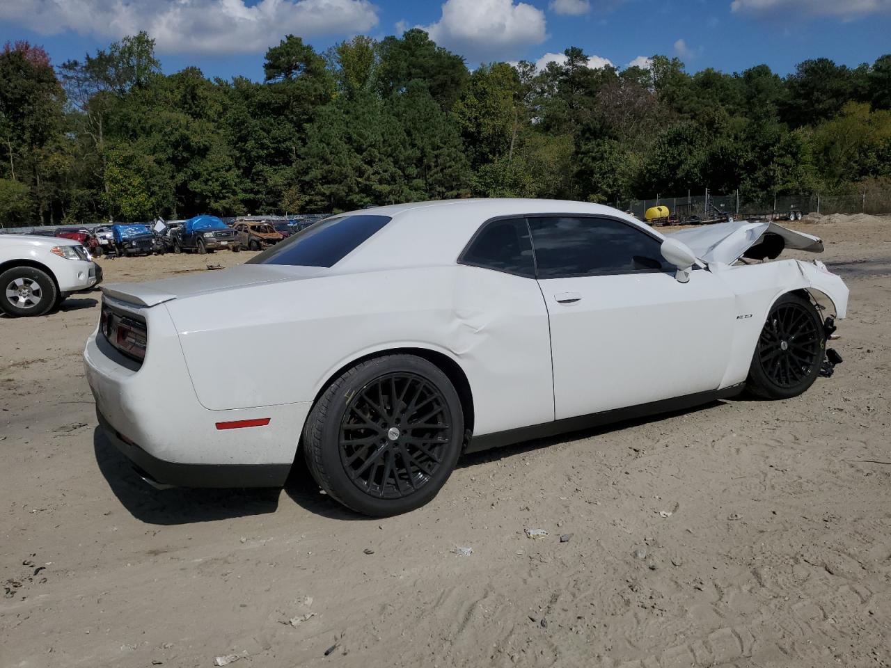 2017 Dodge Challenger VIN 2C3CDZBT3HH619460 Copart auction photo, front end / all over damage thumbnail 3