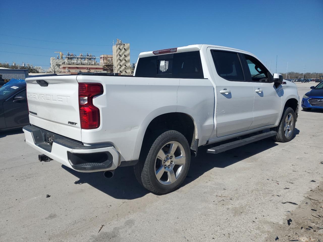 2020 Chevrolet Silverado VIN 3GCPWCED6LG134795 Copart auction photo, water/flood damage thumbnail 3