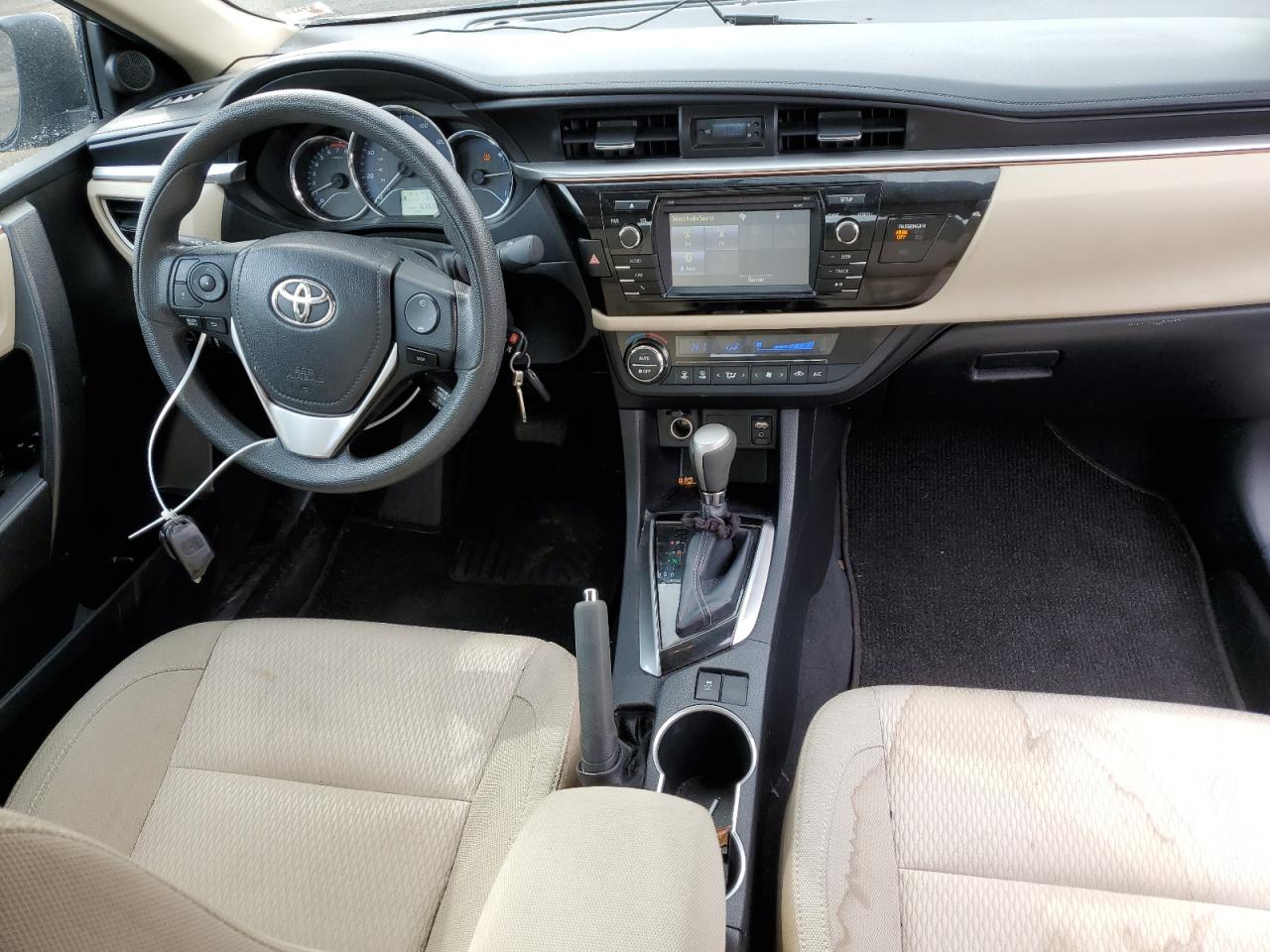 2014 Toyota Corolla VIN 2T1BURHEXEC094449 Copart auction photo, side damage thumbnail 8