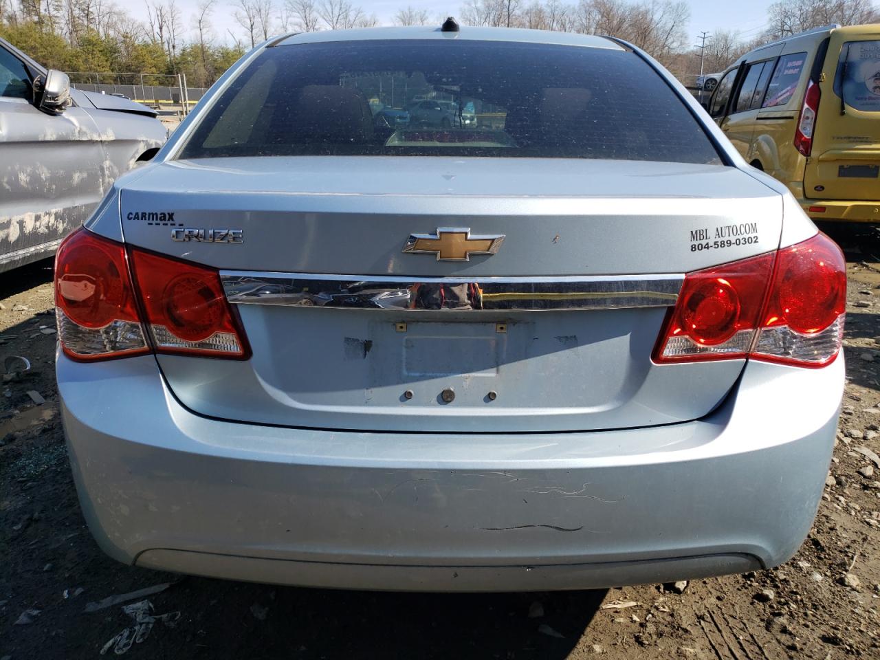 2012 Chevrolet Cruze VIN 1G1PC5SH0C7206042 Copart auction photo, vandalism damage thumbnail 6