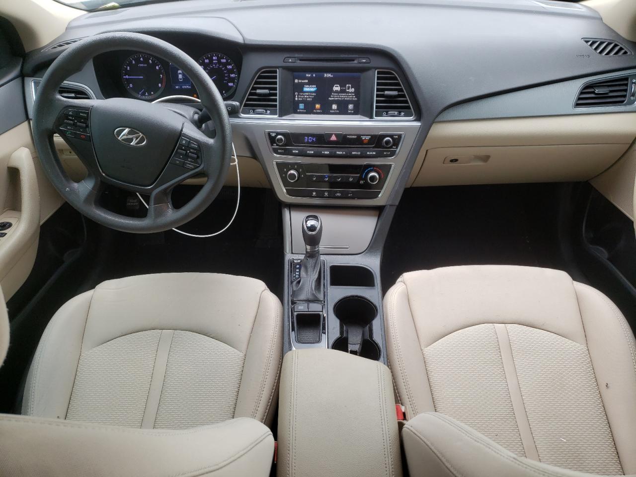 2016 Hyundai Sonata VIN 5NPE24AF7GH319449 Copart auction photo, rear end / side damage thumbnail 8