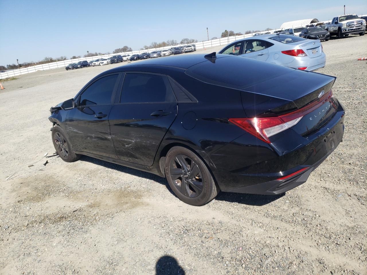2023 Hyundai Elantra VIN KMHLM4AGXPU594261 Copart auction photo, rear end damage thumbnail 2