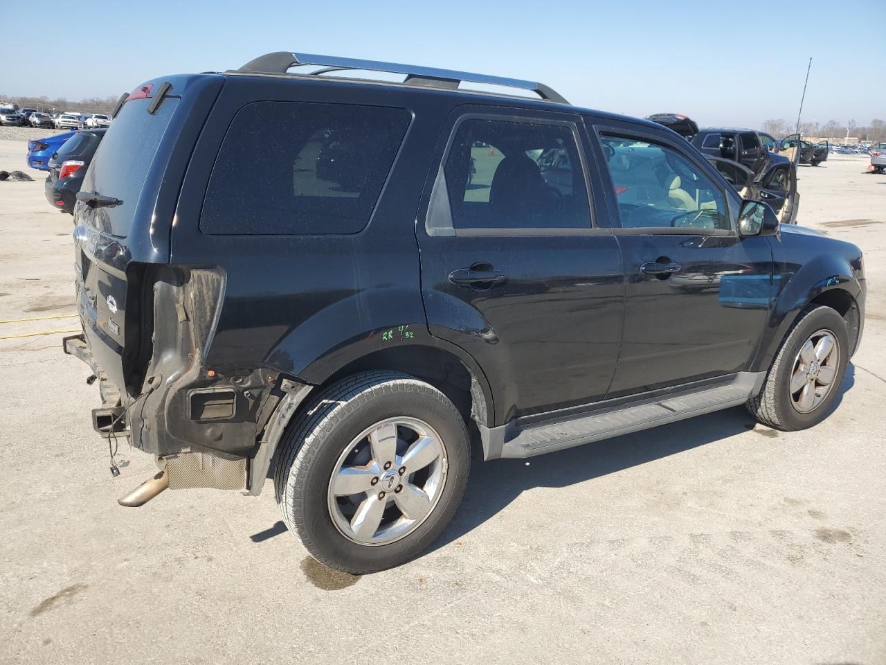 2010 Ford Escape VIN 1FMCU0EG0AKB93842 Copart auction photo, rear end damage thumbnail 3
