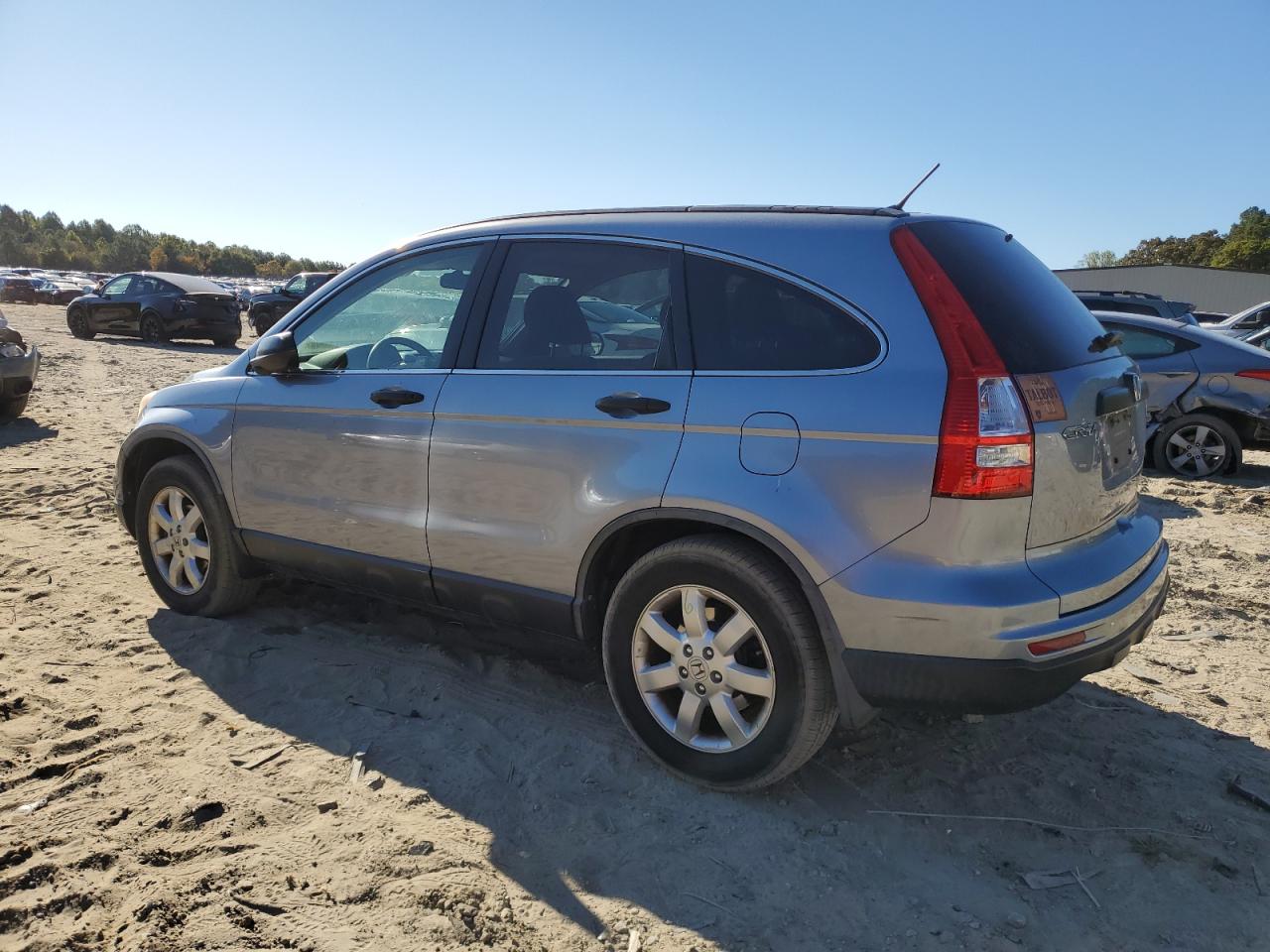 2011 Honda CR-V VIN JHLRE3H46BC006357 Copart auction photo, front end / minor dent/scratches damage thumbnail 2