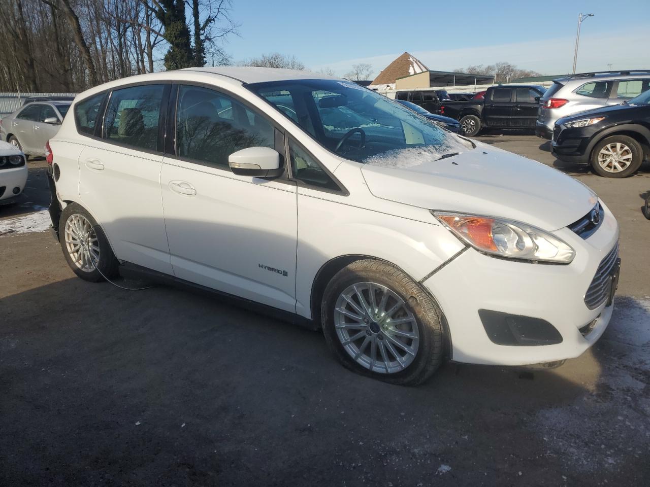 2014 Ford C-MAX VIN 1FADP5AU7EL517688 Copart auction photo, rear end damage thumbnail 4