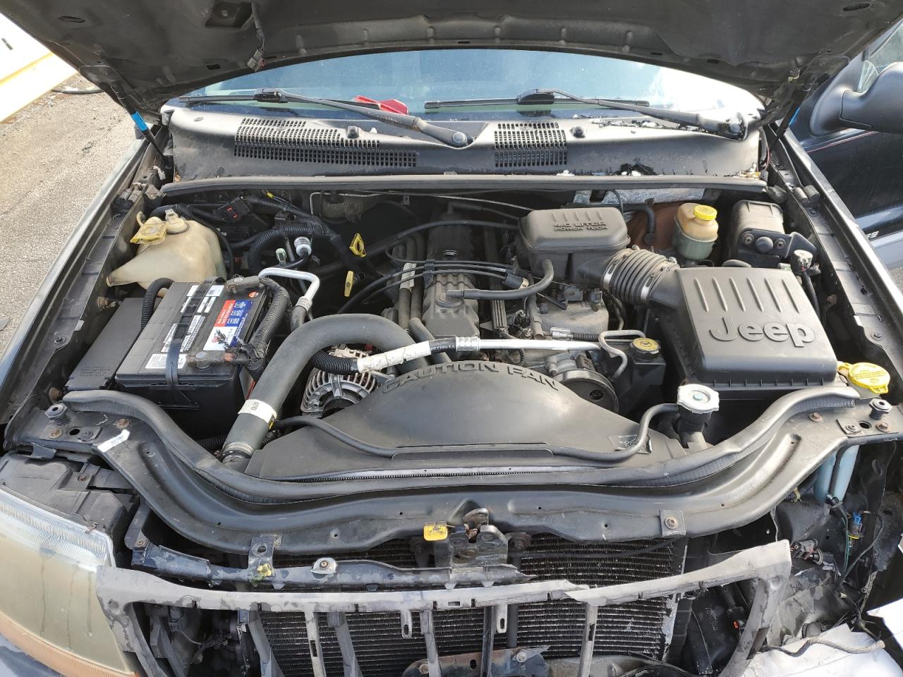 2000 Jeep Grand Cherokee VIN 1J4GW48S3YC316944 Copart auction photo, front end damage thumbnail 12