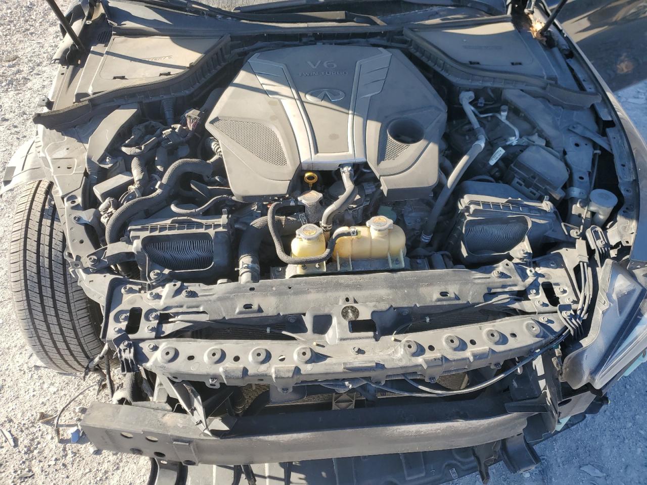 2016 Infiniti Q50 VIN JN1EV7AP0GM304561 Copart auction photo, all over damage thumbnail 11