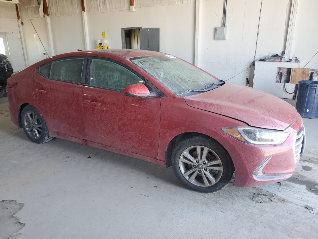 2017 Hyundai Elantra VIN 5NPD84LF0HH131767 Copart auction photo, water/flood damage thumbnail 4