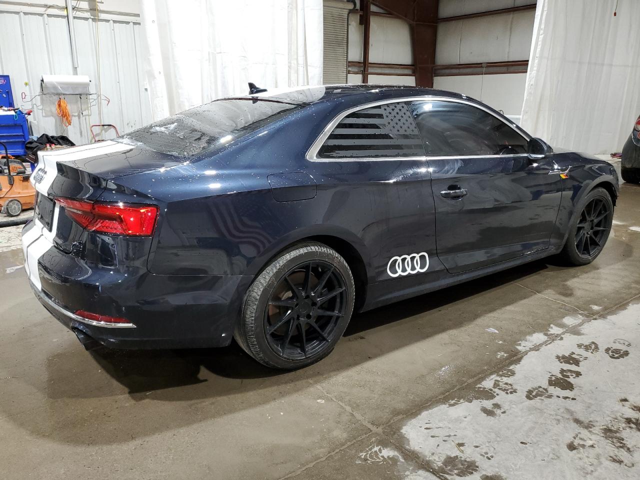 2018 Audi A5 VIN WAUPNAF5XJA000993 Copart auction photo, front end damage thumbnail 3