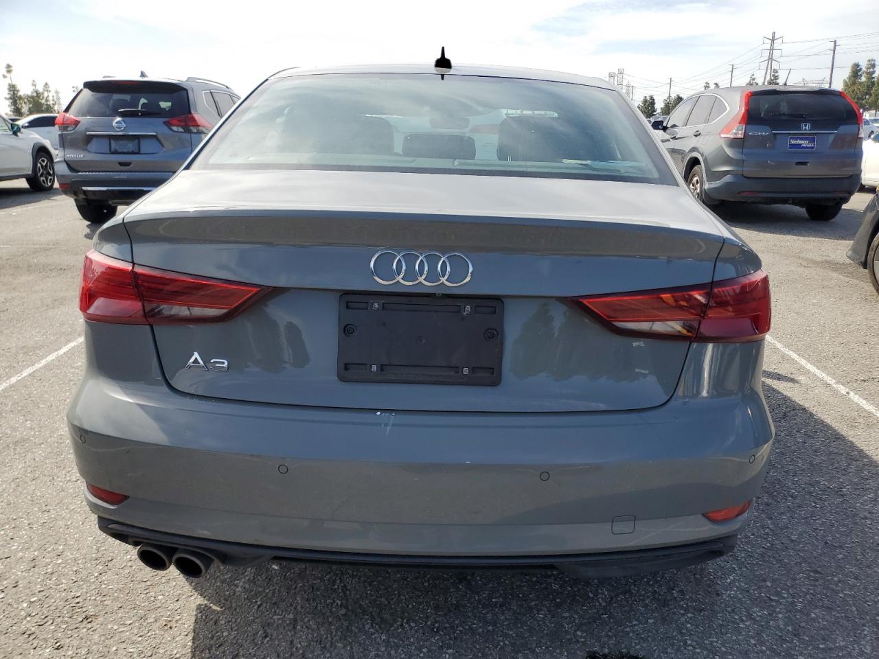 2020 Audi A3 VIN WAUCUGFF7LA004984 Copart auction photo, undercarriage / side damage thumbnail 6