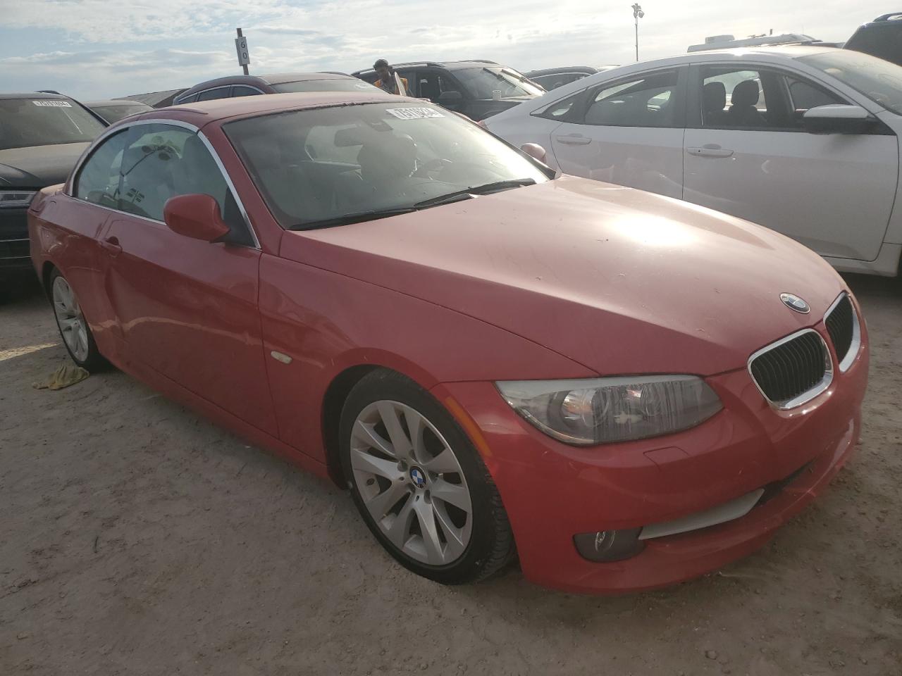 2013 BMW 3er VIN WBADW3C57DE824527 Copart auction photo, water/flood damage thumbnail 4