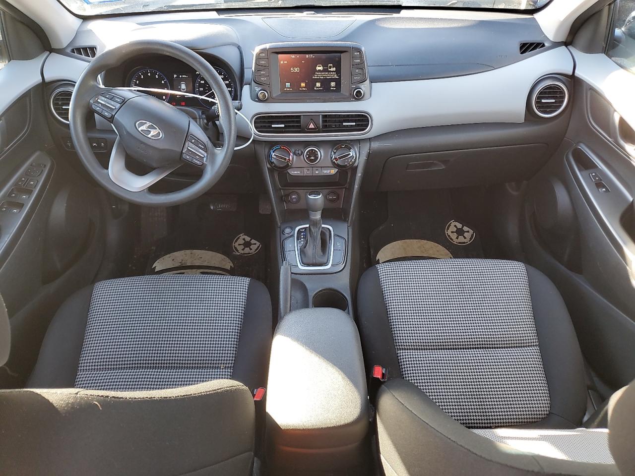 2021 Hyundai Kona VIN KM8K12AA9MU662078 Copart auction photo, front end damage thumbnail 8