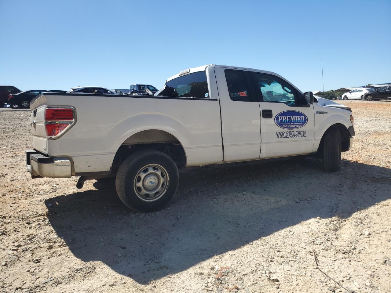 2014 Ford F-150 VIN 1FTEX1CM8EKE89765 Copart auction photo, biohazard/chemical / front end damage thumbnail 3