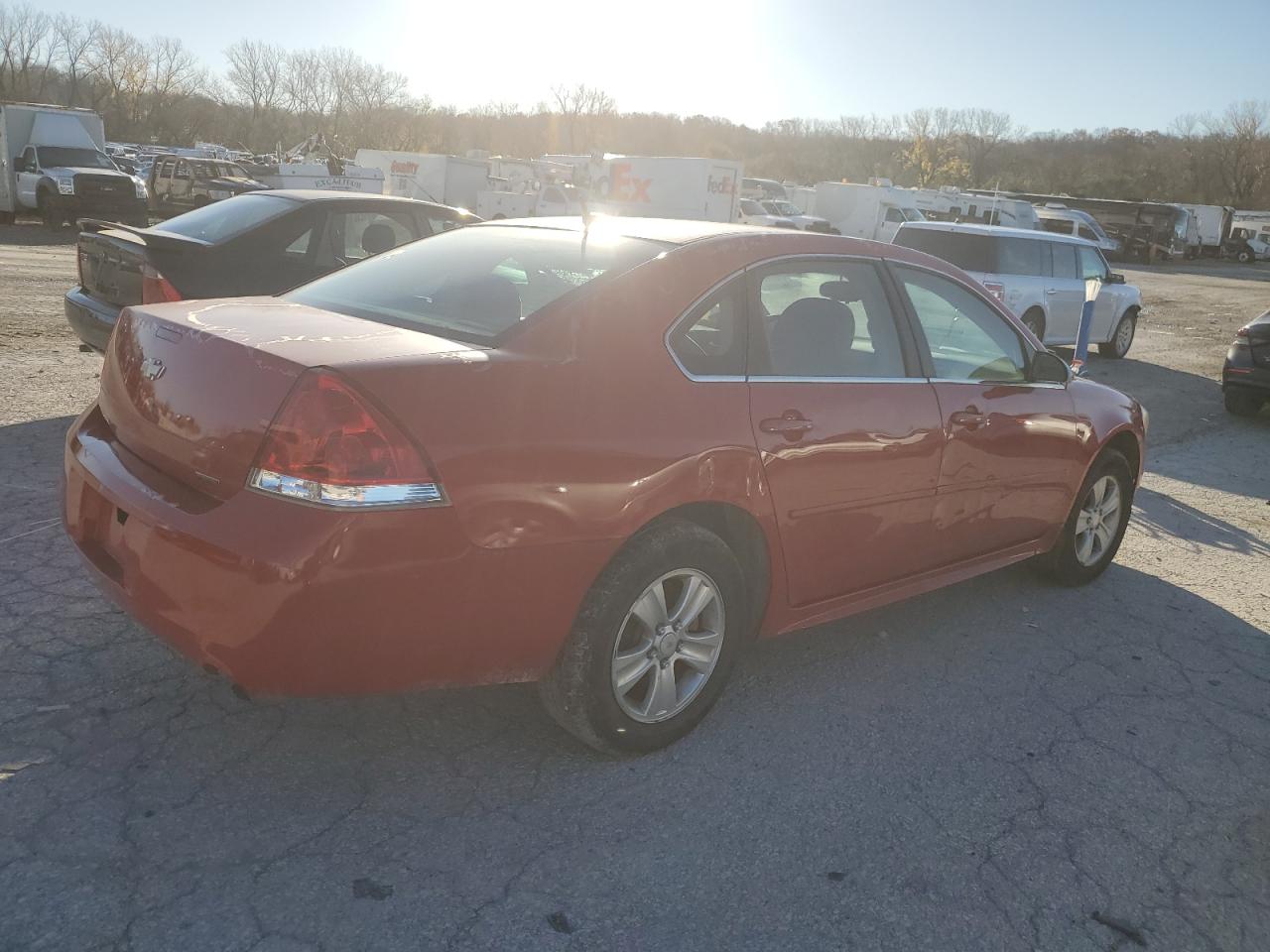 2013 Chevrolet Impala VIN 2G1WF5E36D1220772 Copart auction photo, mechanical damage thumbnail 3