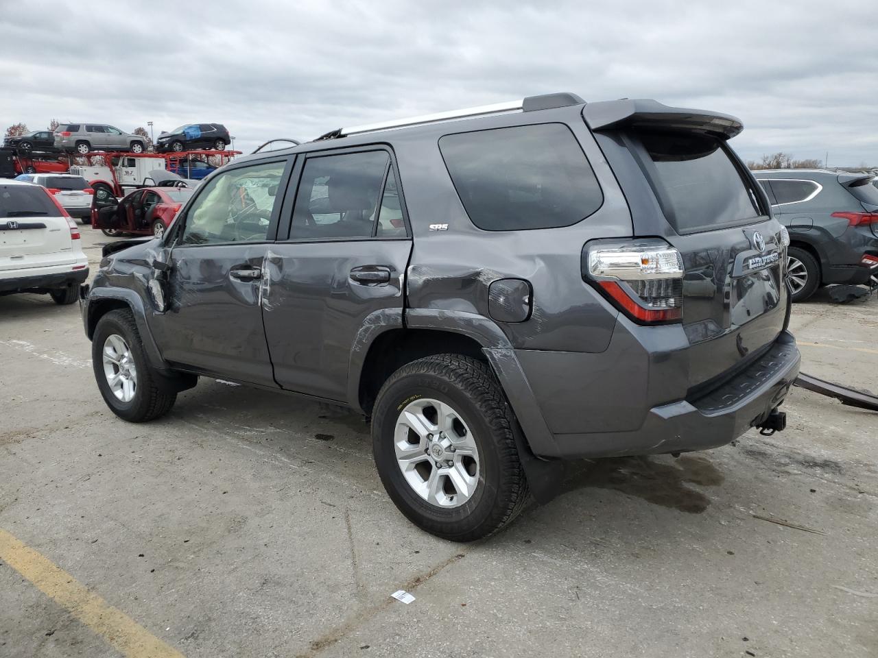 2023 Toyota 4Runner VIN JTEEU5JRXP5278076 Copart auction photo, all over damage thumbnail 2
