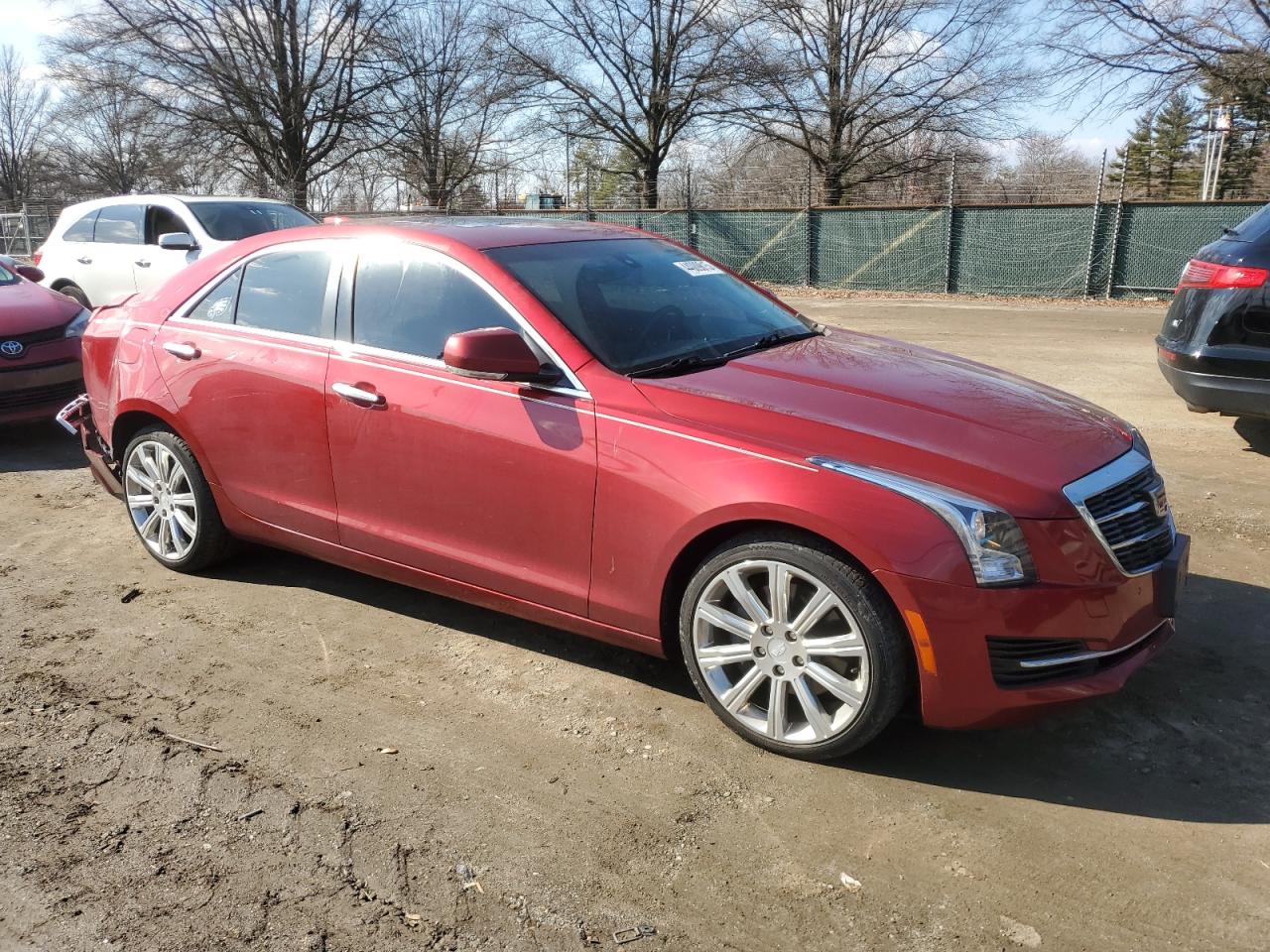 2015 Cadillac ATS VIN 1G6AH5RX5F0116509 Copart auction photo, rear end / minor dent/scratches damage thumbnail 4