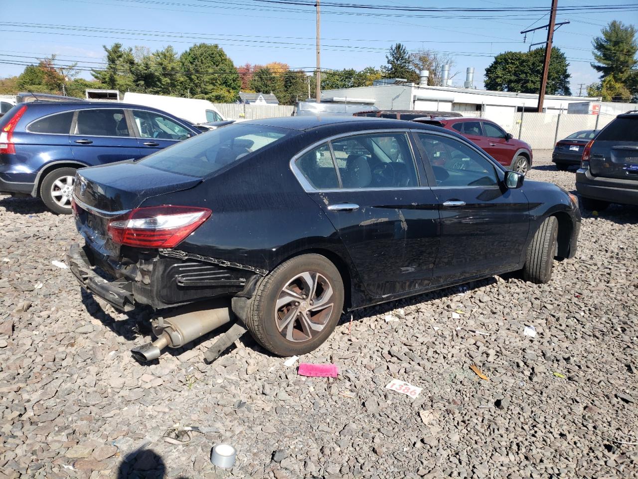 2016 Honda Accord VIN 1HGCR2F31GA070984 Copart auction photo, rear end damage thumbnail 3