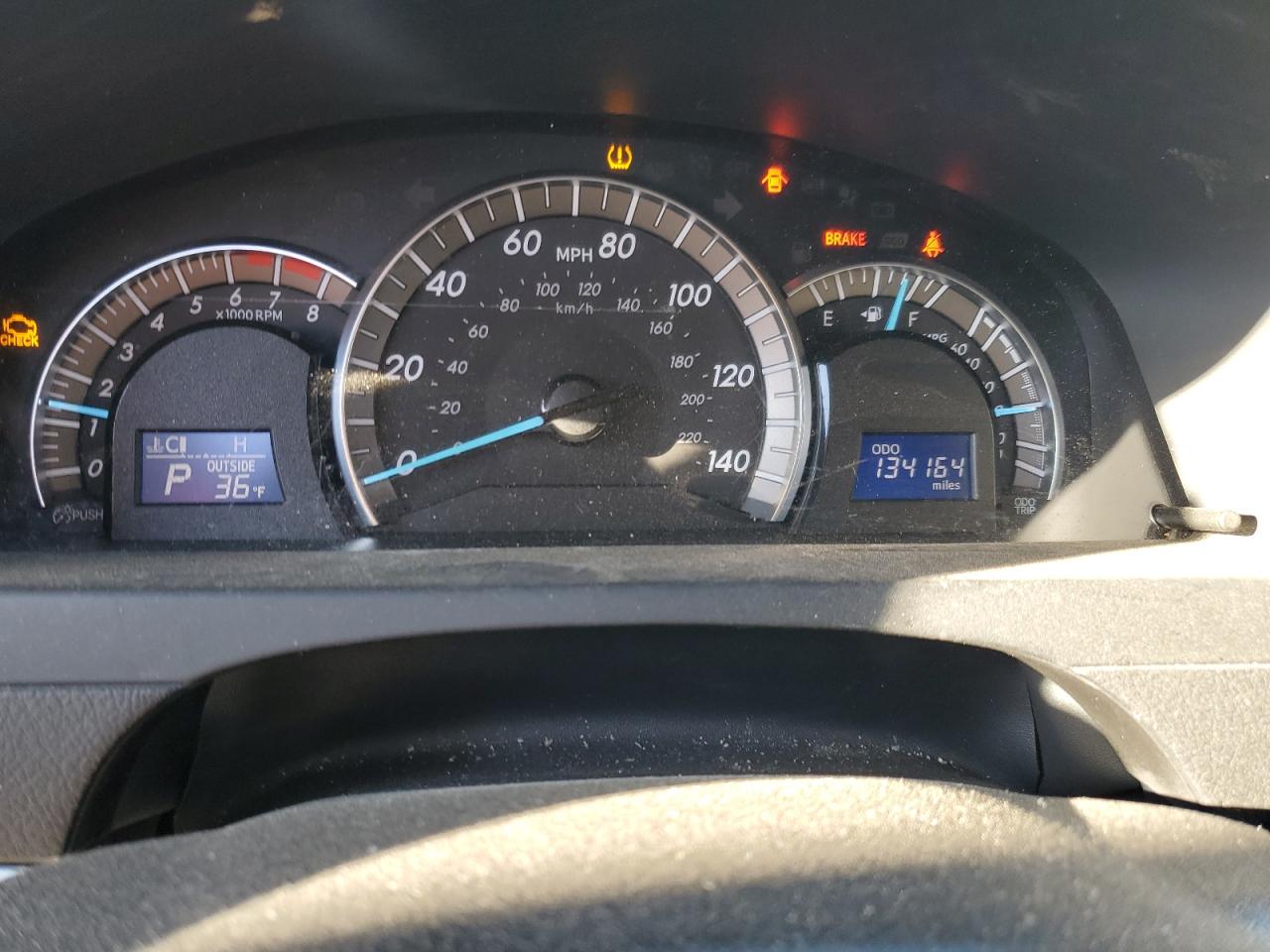 2012 Toyota Camry VIN 4T1BK1FK1CU018503 Copart auction photo, front end / side damage thumbnail 9