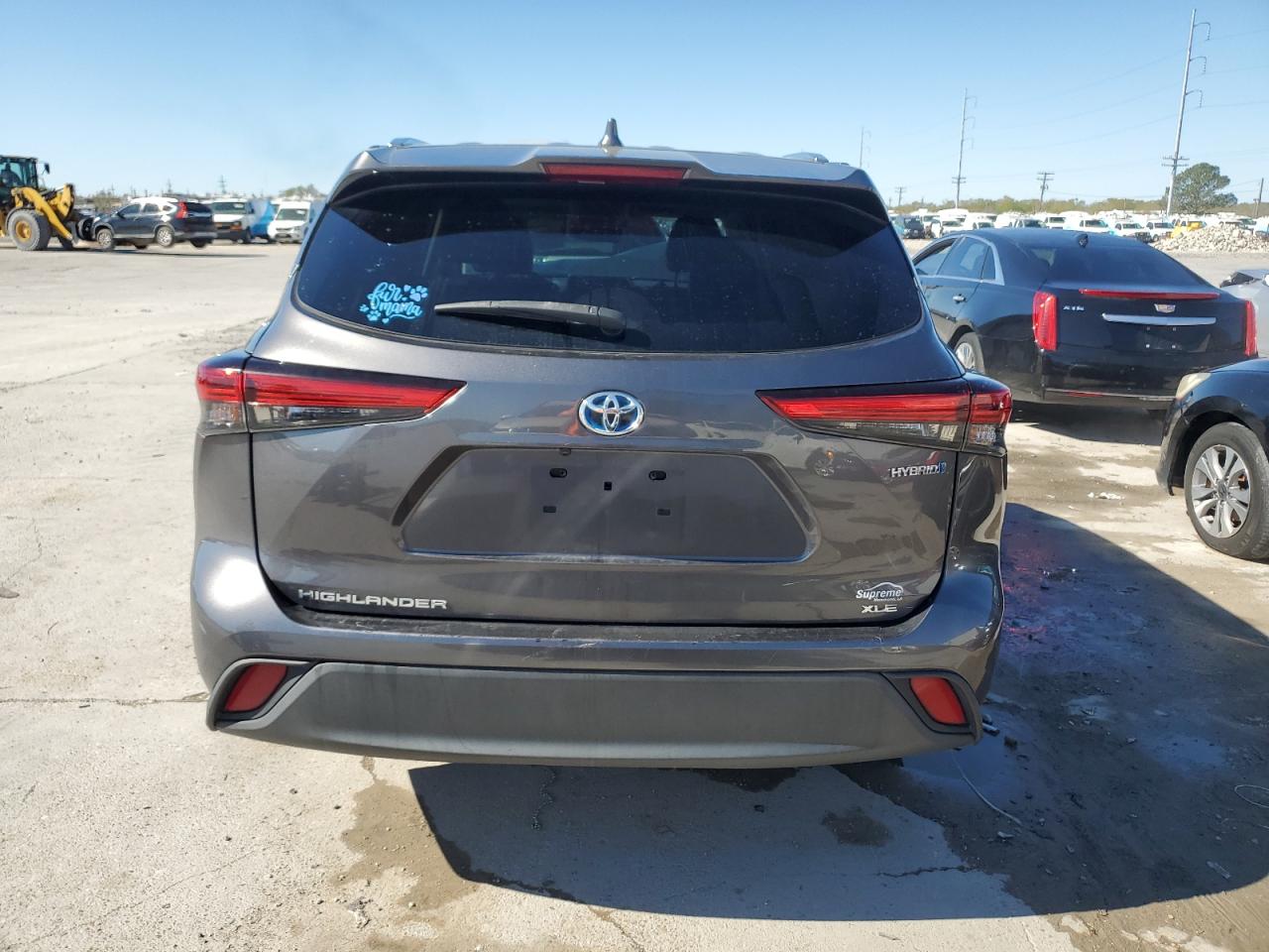 2020 Toyota Highlander VIN 5TDGARAH2LS503101 Copart auction photo, front end damage thumbnail 6