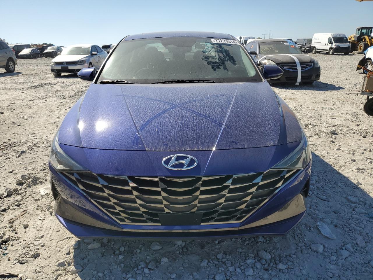 2021 Hyundai Elantra VIN 5NPLN4AG5MH011358 Copart auction photo, rear end damage thumbnail 5