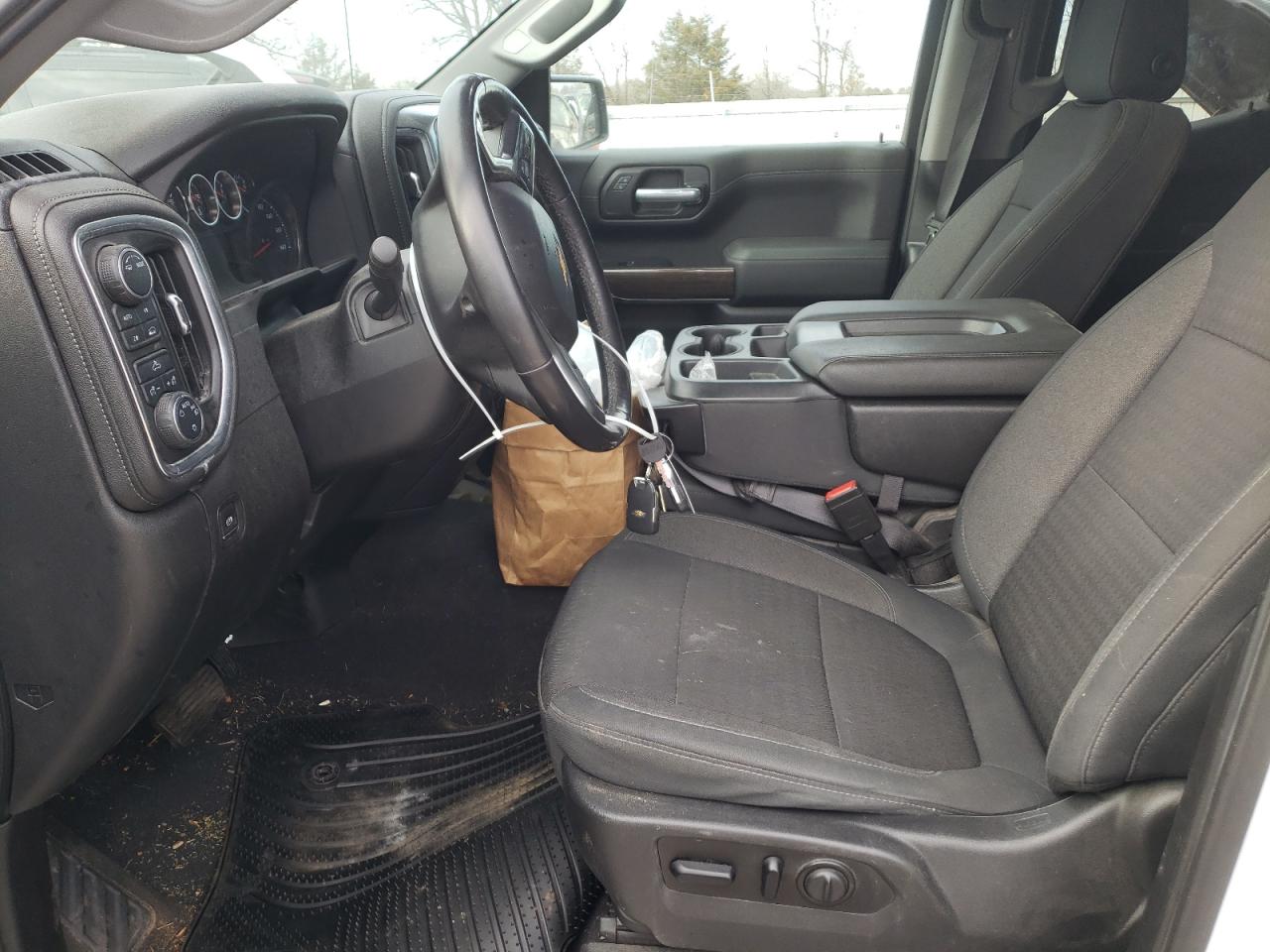 2020 Chevrolet Silverado VIN 1GCRYDED4LZ185334 Copart auction photo, front end / minor dent/scratches damage thumbnail 7