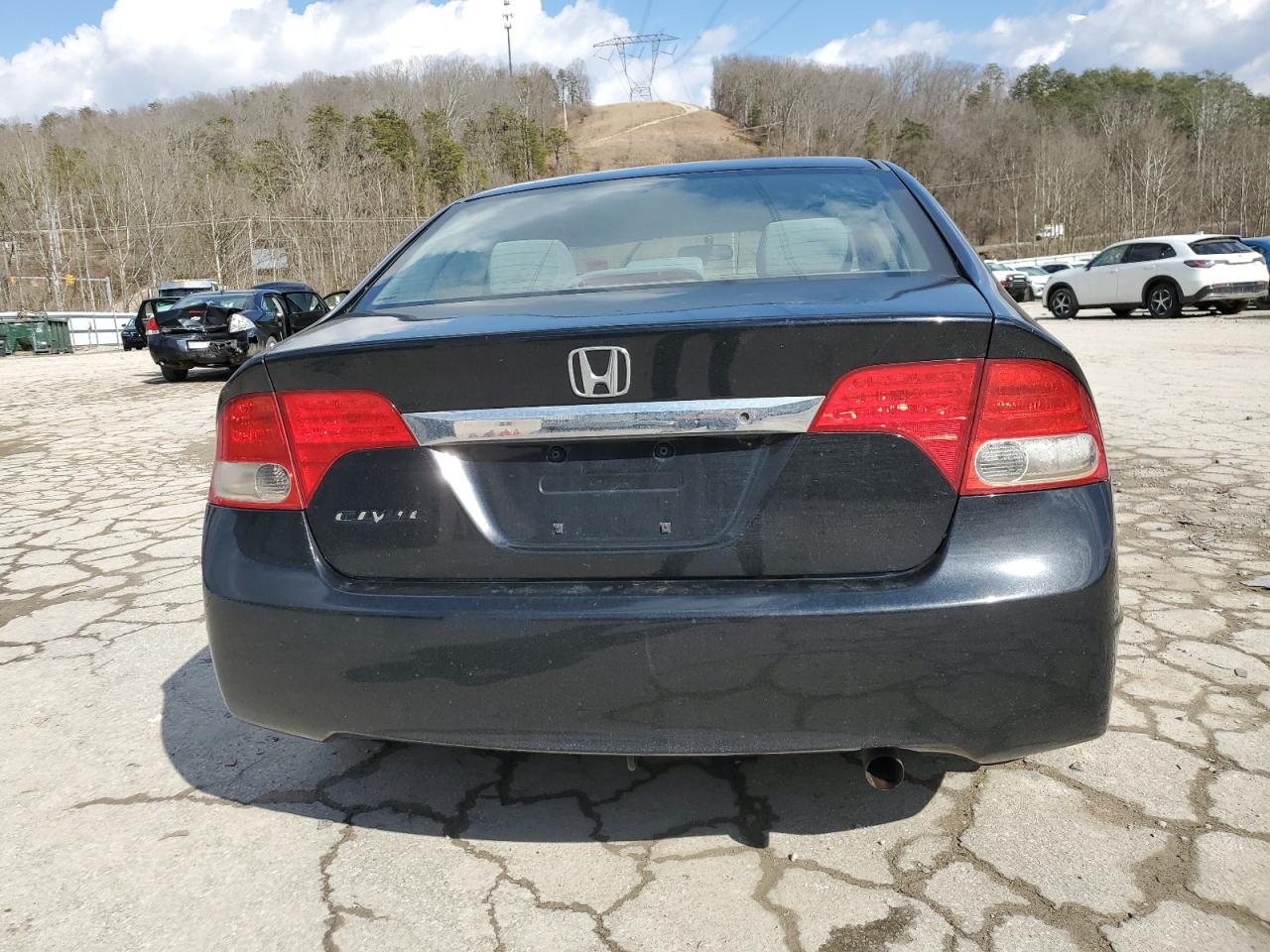 2009 Honda Civic VIN 2HGFA16519H303167 Copart auction photo, water/flood damage thumbnail 6