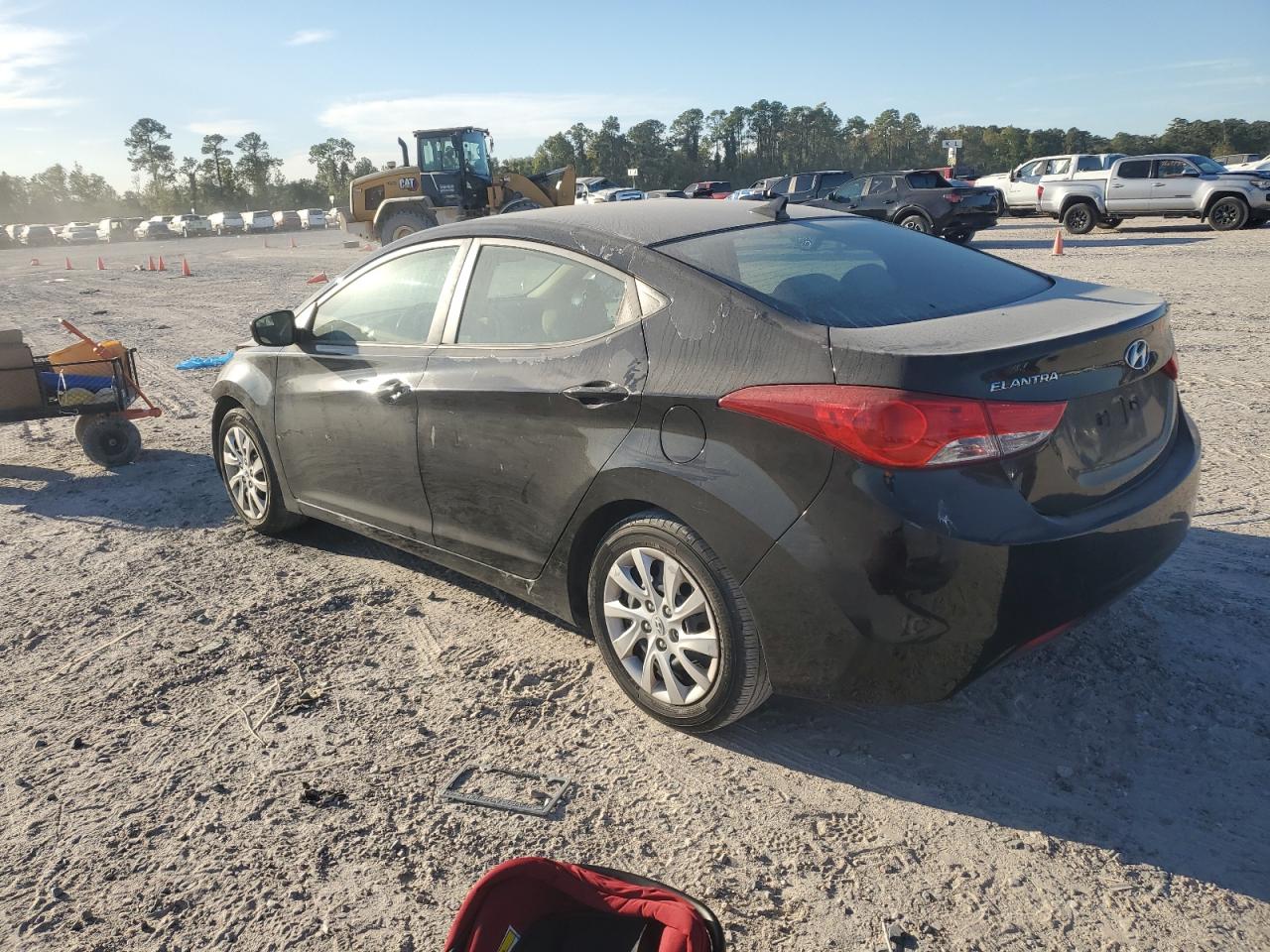 2012 Hyundai Elantra VIN 5NPDH4AE9CH098688 Copart auction photo, front end damage thumbnail 2
