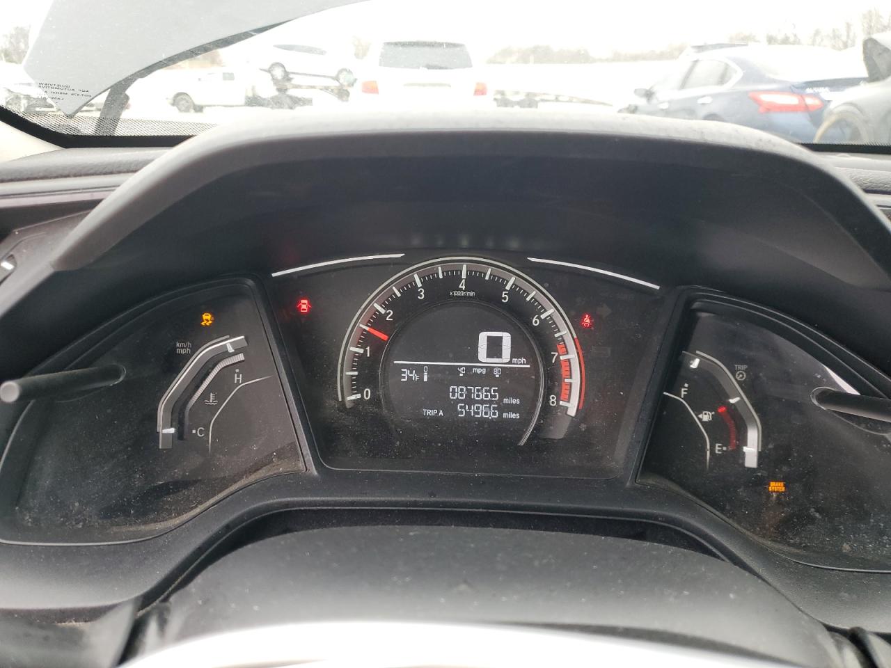 2018 Honda Civic VIN 2HGFC2F5XJH508104 Copart auction photo, rear end / side damage thumbnail 9