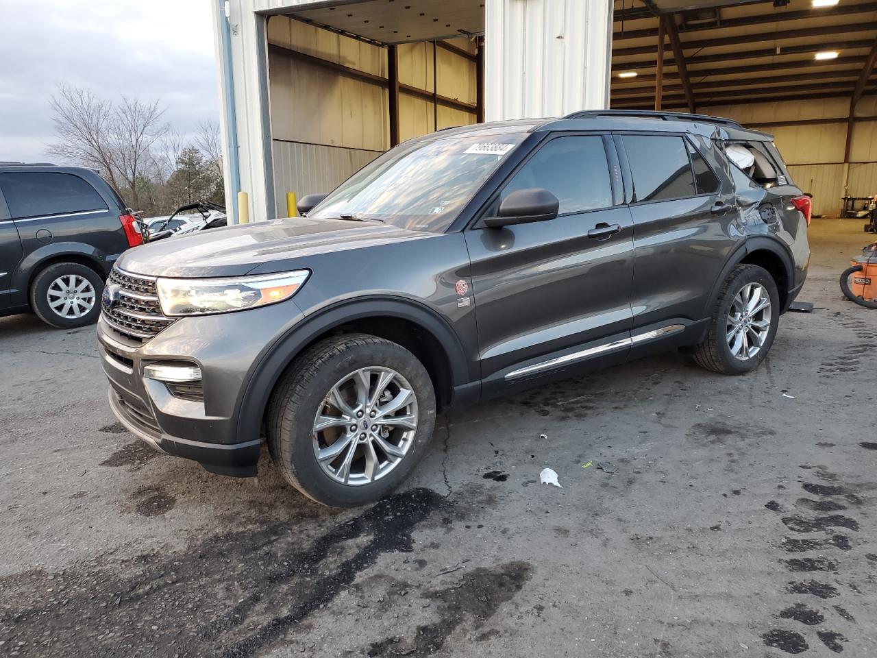 2020 Ford Explorer VIN 1FMSK8DH7LGB45612